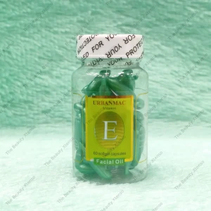Urbanmac Vitamin E Capsules Facial Oil, 60 Soft Gel Capsules