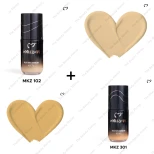 Makezmia Velvet Matte Foundation 102 And 301 Combo