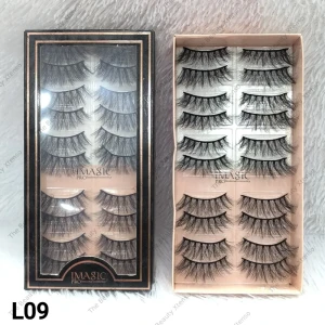 IMAGIC PROfessional Natural Soft 3D Eyelashs – L09