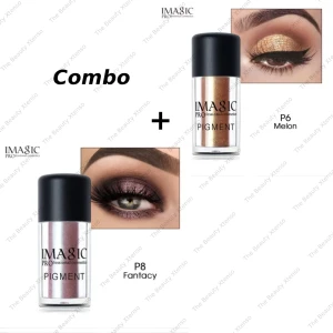 IMAGIC PROfessional Loose Pigment Eyeshadow P6 And P8 Combo