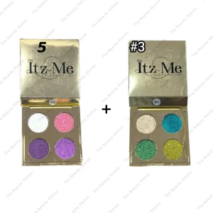 Itz Me 4 in 1 Shimmer Palette 3 And 5 Combo