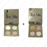 Itz Me 4 in 1 Shimmer Palette 1 And 7 Combo