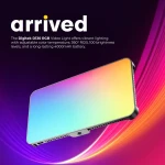 Digitek Portable RGB LED light D130 RGB