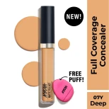 Nykaa Matte To Last Full Coverage Liquid Concealer - 07Y Deep
