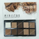 Ministar Face Sculptor Contour Palette