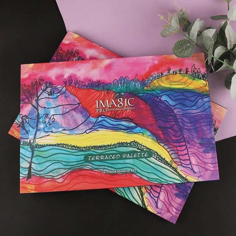 IMAGIC PROfessional Fifty Six Color Terraced Eyeshadow Palette