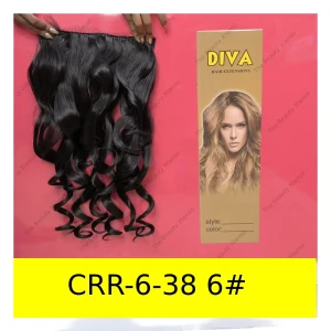 Diva Hair Extensions-CRR-6-38-6#