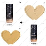 Makezmia Velvet Matte Foundation 101 And 301 Combo