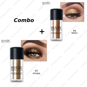IMAGIC PROfessional Loose Pigment Eyeshadow P6 And P7 Combo