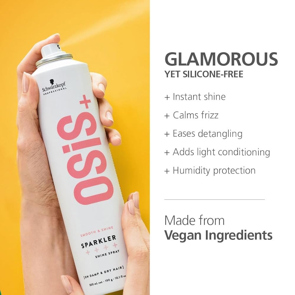 Schwarzkopf Professional Osis+ Smooth & Shine Sparkler Shine Hair Spray