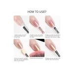 Bolt Bee Holographic White Pearl Chrome Nail Powder Set