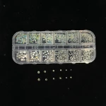 Nail Art White Diamond Stone Set