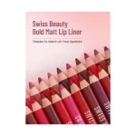 Swiss Beauty Bold Matt Lip Liner - Choco Nude 03