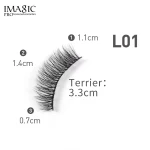 IMAGIC PROfessional Natural Soft 3D Eyelashs – L01