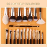Beili 20 Pcs Professional Brush Set