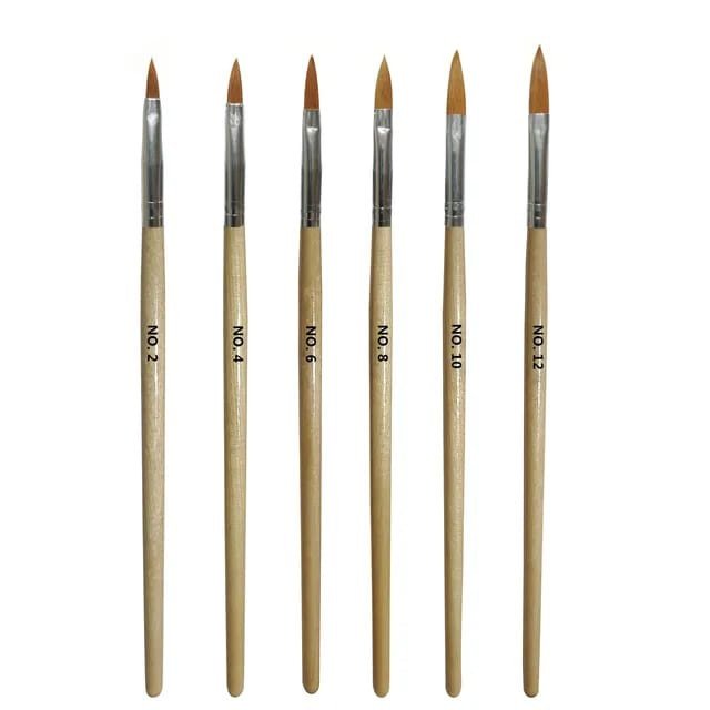 Shills Professional Acrylic Nail Art Brushes Set