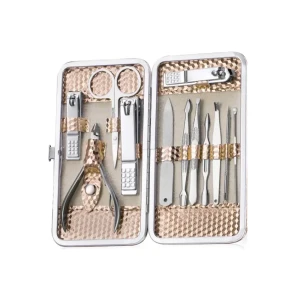 12 PCS Professional Manicure & Pedicure Kit