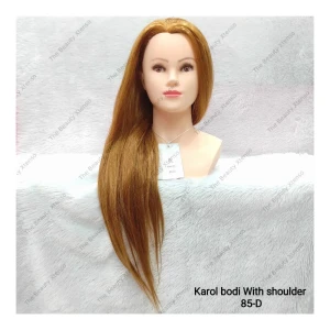 Karol Body Hair Styling Dummy With Shoulder Golden