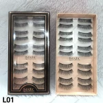 IMAGIC PROfessional Natural Soft 3D Eyelashs – L01