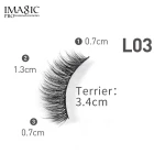 IMAGIC PROfessional Natural Soft 3D Eyelashs – L03