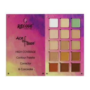 Recode Ace of Base Concealer, Colour Corrector & Contour Palette