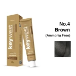 Keywest Nourishing Hair Colourant Cream - Brown 4