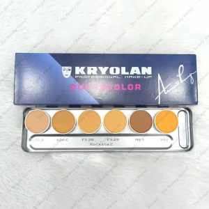 Kryolan Supra Kolkata 2 Palette - 6 shades