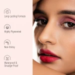 Swiss Beauty Matte Lip Liquid Lipstick - 18 Fire Red