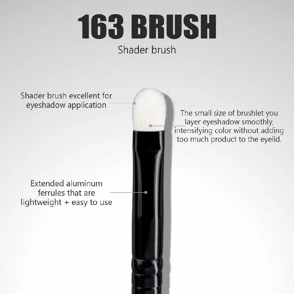 Just Gold Pressed Glitter Brush - 163