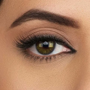 Aqua Color One-Day Color Lenses - Mystery Hazel