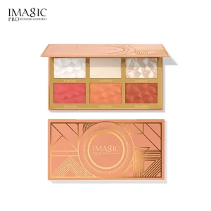 IMAGIC PROfessional Six Color Highlight Blush Contour Palette